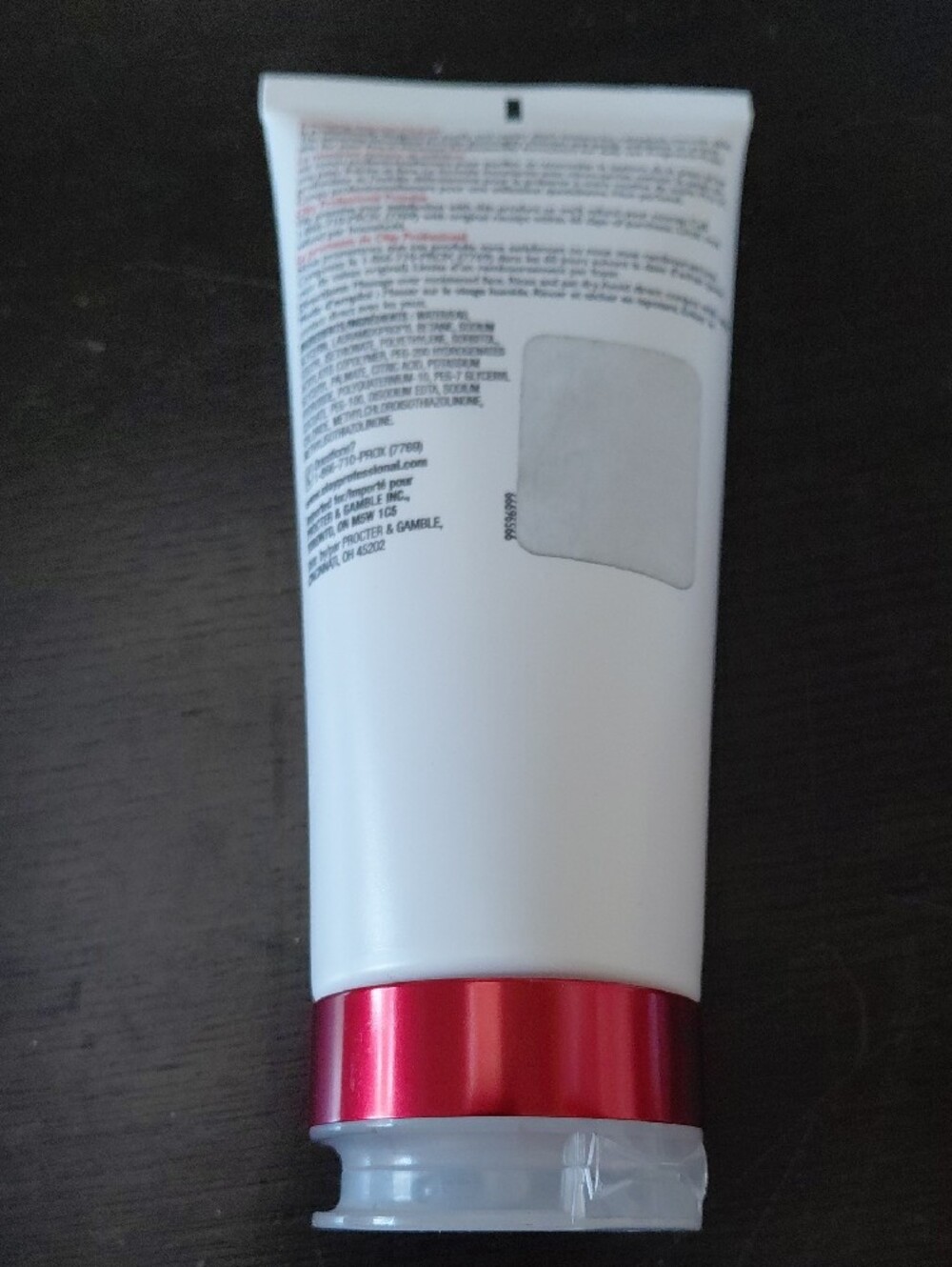 OLAY ProX Exfoliating Cleanser - White with Red Accents - Picture 3 of 3